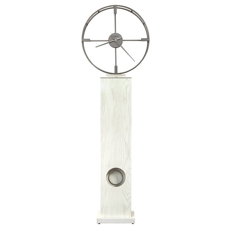 Howard Miller 77'' H Oak Solid Wood Floor Clock Wayfair